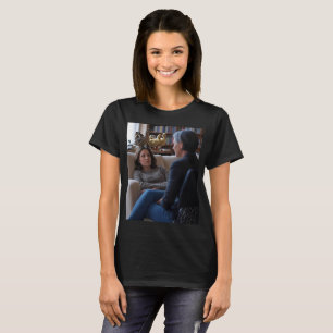 Faszination Mit Enten Damen schwarzes T-Shirt