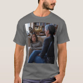 Faszination mit Enten Männer, grauer T - Shirt (Vorderseite)