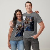 Faszination mit Enten Männer, grauer T - Shirt (Unisex)