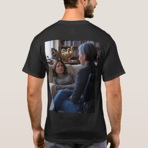 Faszination Mit Enten Männer schwarzes T-Shirt Rüc