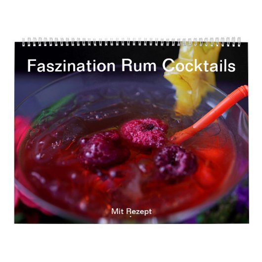 Faszination Rum Cocktails Kalender (Titelbild)
