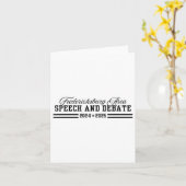 Faszination Sprache und Debatte 2024-2025 Karte (Gelbe Blume)