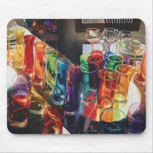 "Faszinations-" Kunst-Glasmausunterlage Mousepad