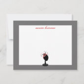 Faszinator & Hutständer - Flachbildschirme Mitteilungskarte (Vorderseite)