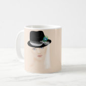 Faszinierend - Fedora Kaffeetasse (Vorderseite Links)