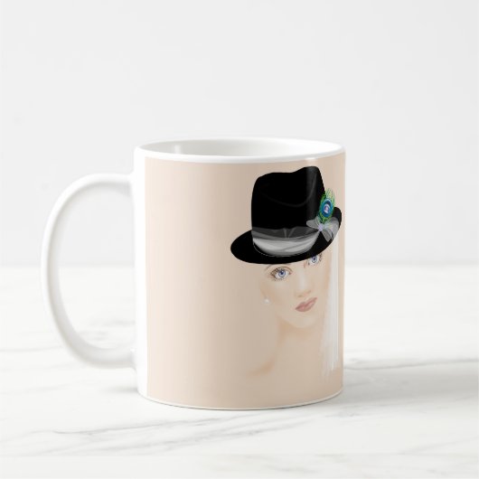 Faszinierend - Fedora Kaffeetasse (Links)