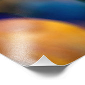 Faszinierende Blätter von Cotonou Fotodruck (Ecke)