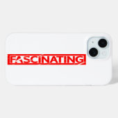 Faszinierende Briefmarke Case-Mate iPhone Hülle (Rückseite (Horizontal))