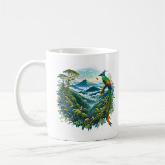 Faszinierende Cloud Forest Designs Kaffeetasse (Links)