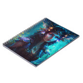 Faszinierende, coole Waldflora Notizblock (Linke Seite)