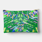 Faszinierende digitale Kunst in leuchtenden Farben Zubehörtasche (Rückseite)