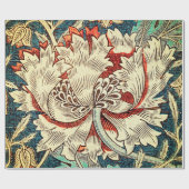 Faszinierende Eleganz: Honeysuckle - Vintag Geschenkpapier (Flach)