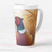 Faszinierende Erholung in einem goldenen Weizenfel Milchtasse (Rechte Ecke)