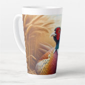 Faszinierende Erholung in einem goldenen Weizenfel Milchtasse (Linke Ecke)