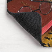 Faszinierende Federn in der Bibel Mousepad (Ecke)