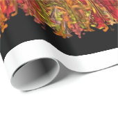 faszinierende Flamme, Packpapier (Rolleneckpunkt)