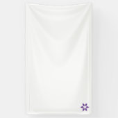 Faszinierende Illustration Blume Vinyl Banner (Vertikal)