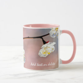 Faszinierende japanische Apricot-Blume Tasse