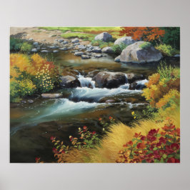 Faszinierende Ölgemälde im Stile des Anime Poster