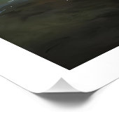 Faszinierende Ölgemälde im Stile des Anime Poster (Ecke)