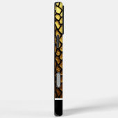 Faszinierende Schwarz-Gold-Schlange-Skin Case-Mate iPhone Hülle (Rückseite / Rechts)