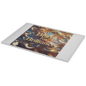 "faszinierende Strahlung" Schneidebrett (Ecke)