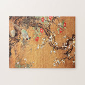 Faszinierende und Kamelien-orientalische Tintenkun Puzzle (Horizontal)