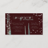 Faszinierende Visitenkarten Visitenkarte (Rückseite)