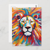 Faszinierender abstrakter Schönheitssalon Postkarte (Vorne/Hinten)