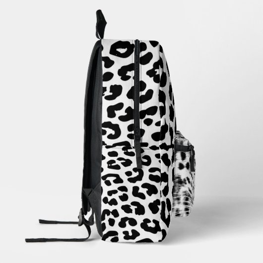 Faszinierender Feline-Leopard Print-Backpack Bedruckter Rucksack (Links)
