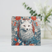 Faszinierender Polarfuchs Wildlife (Stehend Vorderseite)