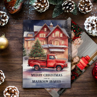 Faszinierender Weihnachtsfeiertag im Vintage