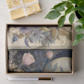 faszinierendes Deko der Fantasy Gothic Florals Seidenpapier (Geschenk)