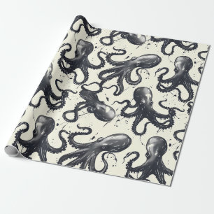 Faszinierendes Kraken-Geschenkpapier Geschenkpapier