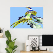 Faszinierendes Stehendes Poster Zeichne 5 (Heimbüro)