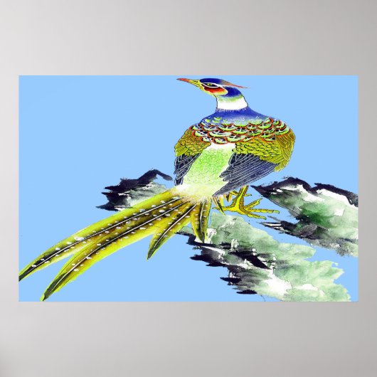 Faszinierendes Stehendes Poster Zeichne 5 (Vorne)