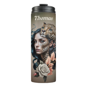 Faszinierendes Wechselspiel zwischen Mensch und Ti Thermosbecher