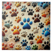 fasziniert von Hundelokuppeln mit Leidenschaft Fliese (Vorderseite)