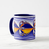 FASZINIERTES FRAKTAL TASSE (Vorderseite Links)