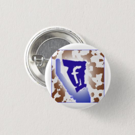 Faszysta-Party-Logo Button (Vorne & Hinten)