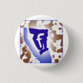 Faszysta-Party-Logo Button (Vorderseite)