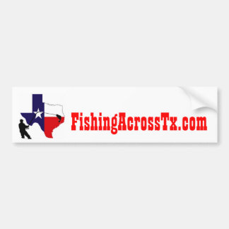 fat%20logo%20#001_AZ, FishingAcrossTx.com, Scoo.. Autoaufkleber