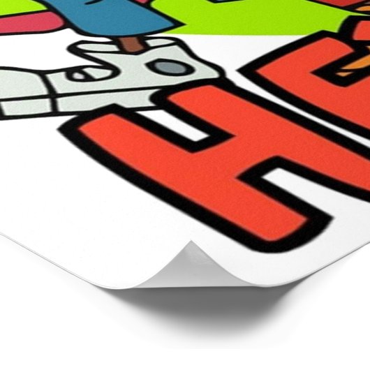 FAT ALBERT GONNA HAT EINE GUTE ZEIT POSTER (Ecke)