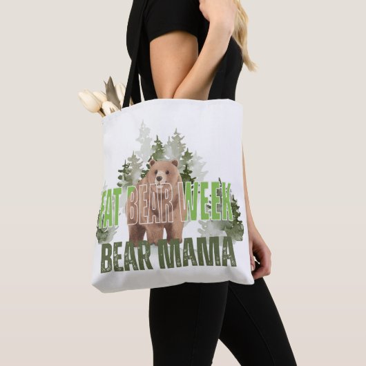 Fat Bear Week Tasche (Von Nahem)