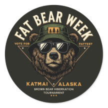 Fat Bear Week Winterschlaf-Turnier Katmai Alaska