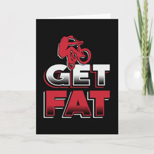 Fat Bike Get Fat Mountainbike Biker Radfahren Lust Karte
