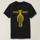 Fat Bike Mountain Biking T-Shirt (Design vorne)