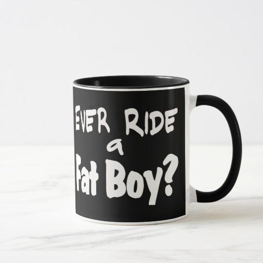 Fat Boy Fahrer Tasse (Rechts)