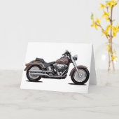 Fat Boy Karte (Gelbe Blume)