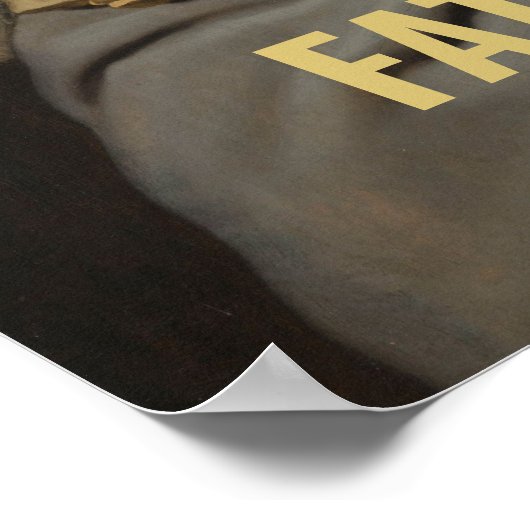 Fat Boys Rule - Funny 17th C. Fine Art Portrait Poster (Ecke)